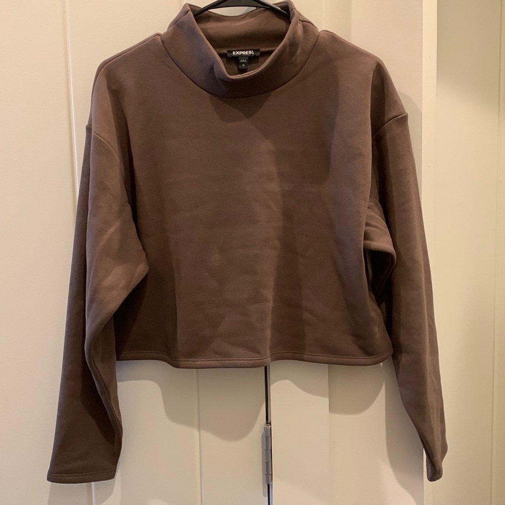 NWT express cropped sweater top